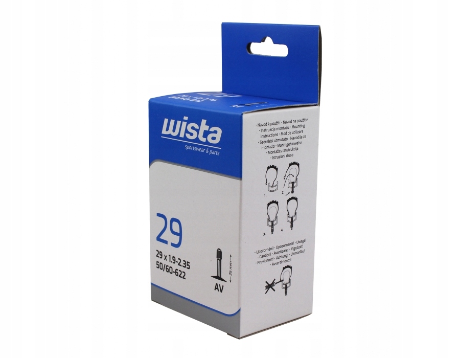 Dętek za rower Wista 29×1,9–2,35 Av – 80003