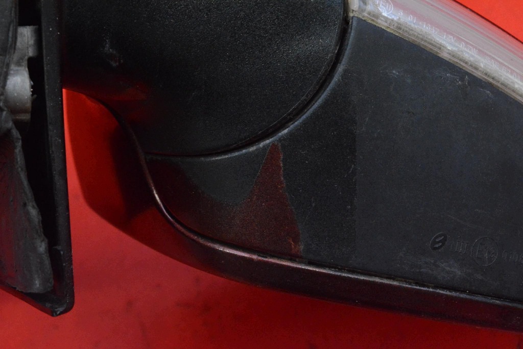 mirror left red EU 010880 VW GOLF 5 V 03-09 7 PIN