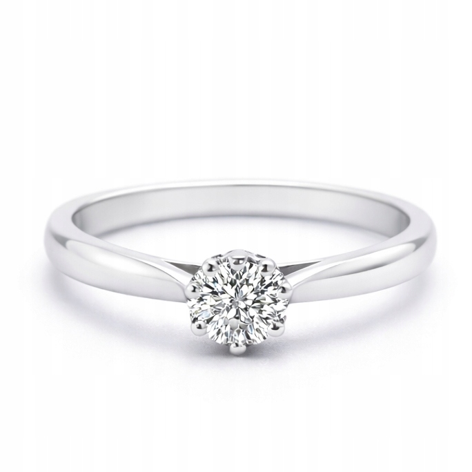 Prstýnek Au 585 s diamantem W-468 vel. 8
