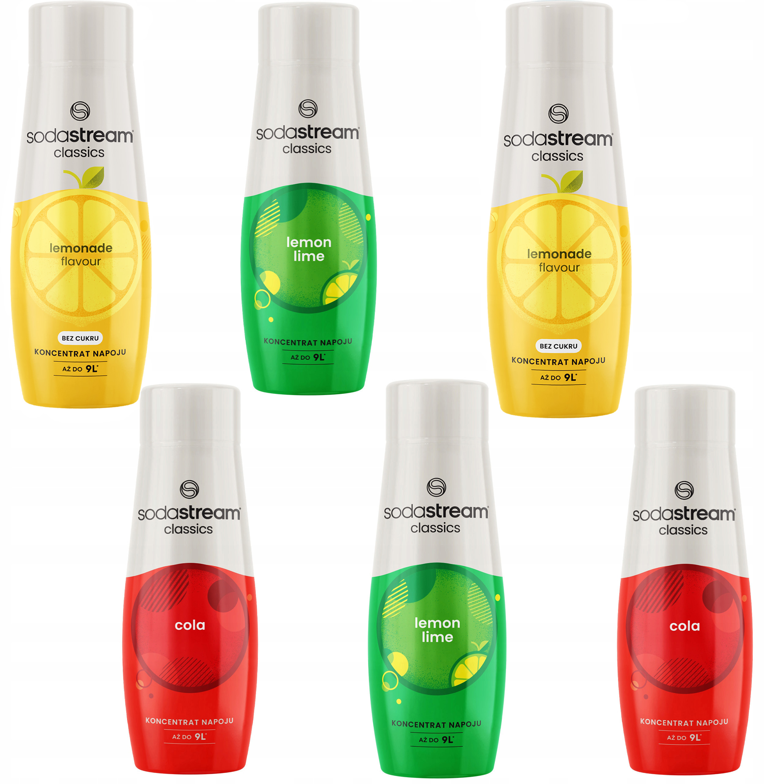 Levně Sodastream Sada koncentrátů 6 kusů – 3 příchutě