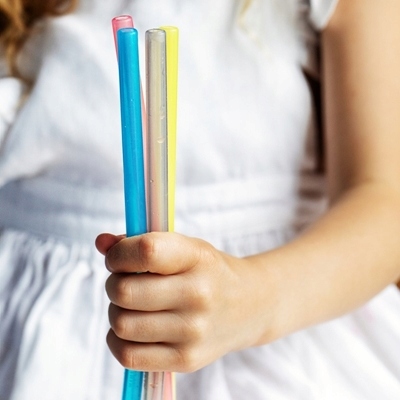 Fommi Słomki Silikonowe Wielorazowe 4szt Liczba sztuk w zestawie 4 szt.