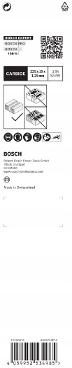 Brzeszczot pił szablastych S 1141 HM 225 mm BOSCH Marka Bosch