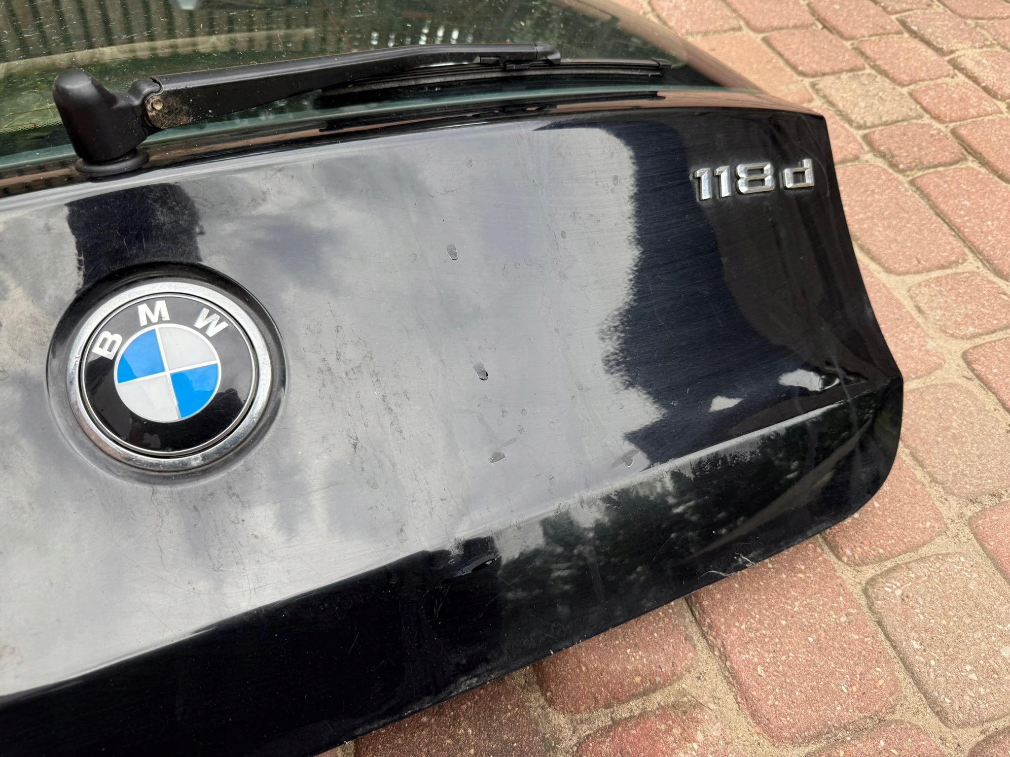 BMW E87 крышка багажника зад 475/9