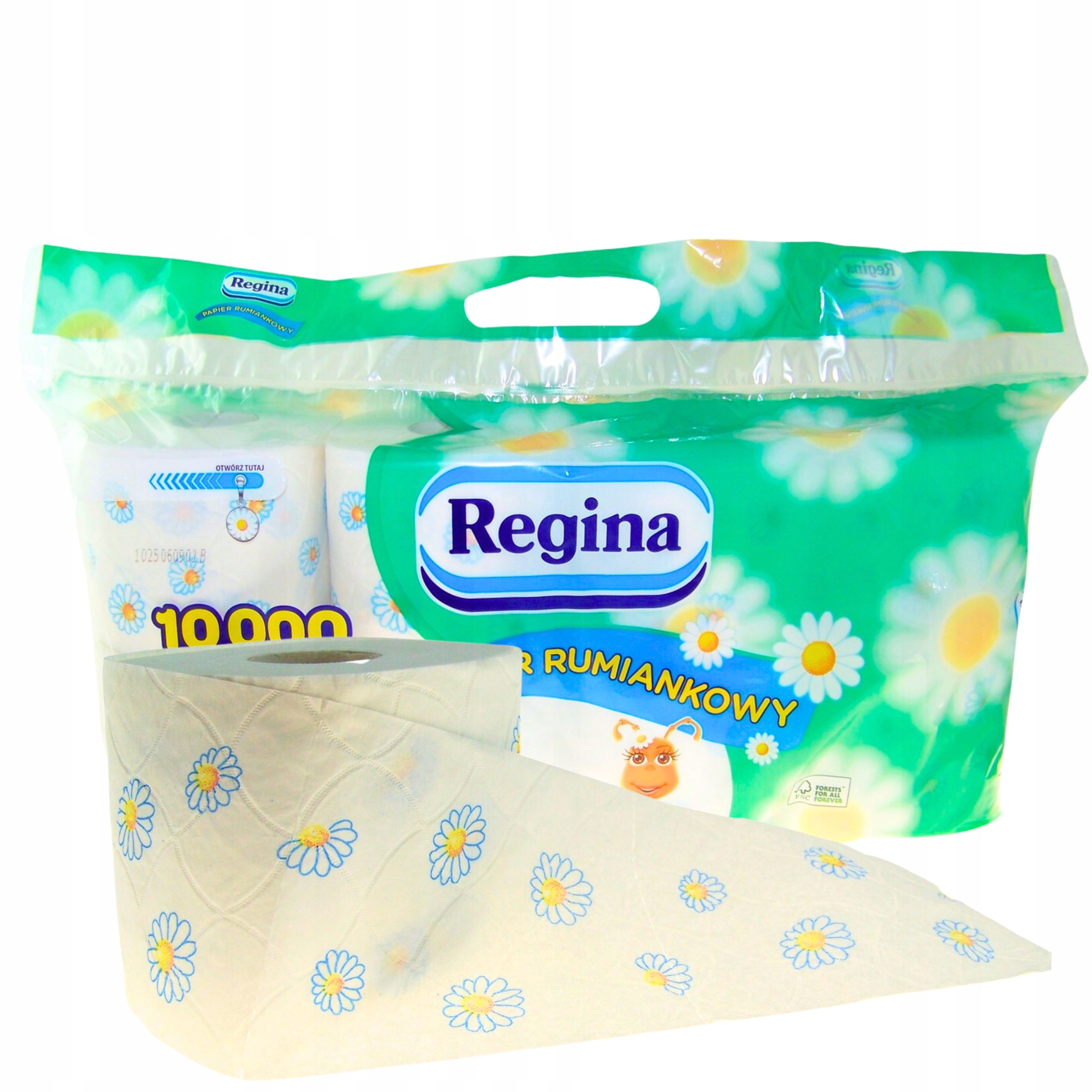 

Papier toaletowy Regina Rumianek 8 rolek
