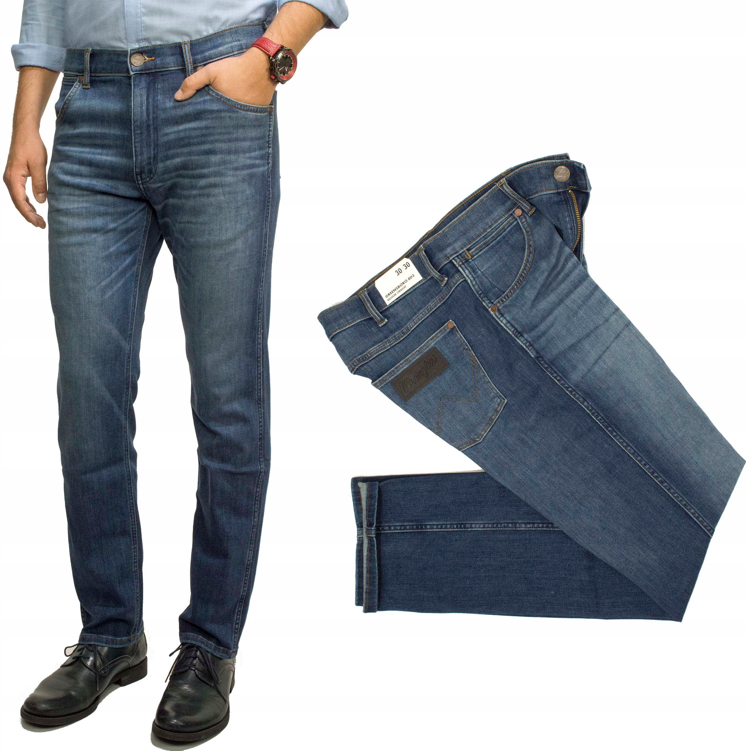 Wrangler Greensboro Hare pánské džíny Regular W32 L36