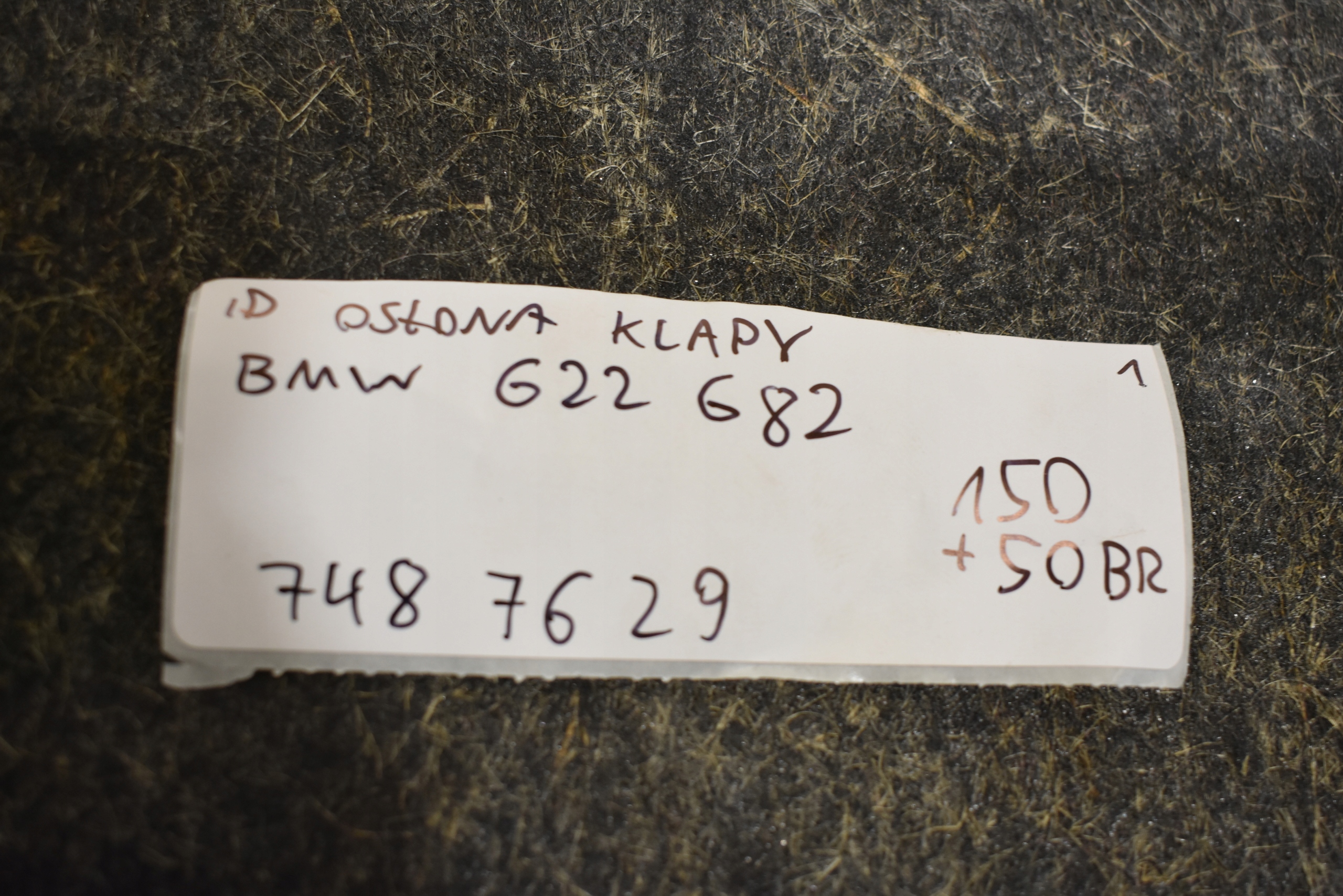 IDEALNA Blende Abdeckung heckklappe BMW G22 G82 1 9
