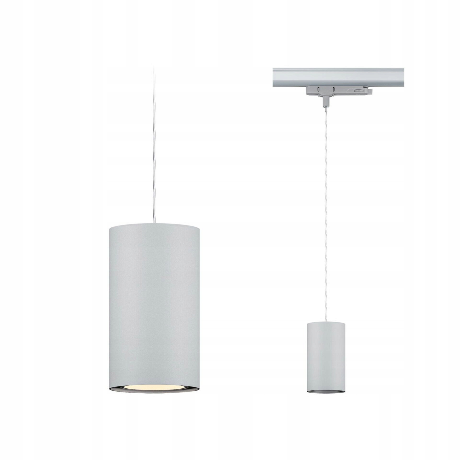 Paulmann ProRail3 závesné Led svietidlo Kratos 9W 3000K strieborná