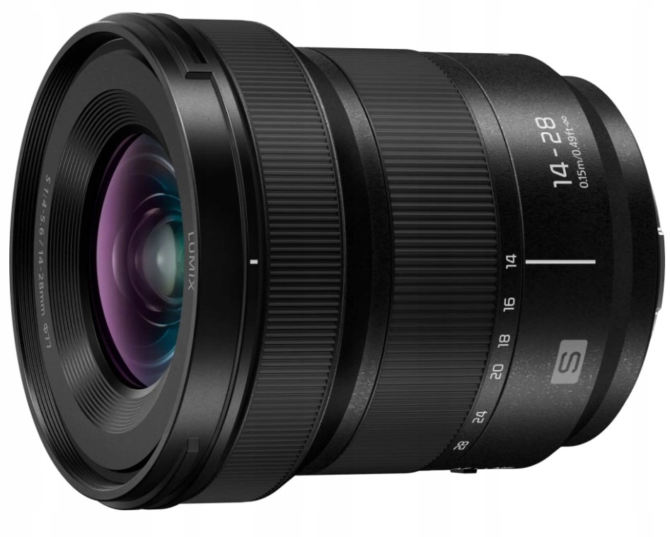 Panasonic S-R1428ME Obiektyw Ultraszerokokątny Zmiennoogniskowy Czarny