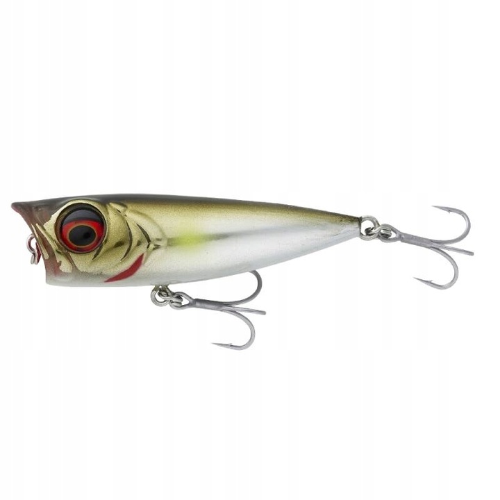 Wobler Micro Popper 5.5CM 5.4G F Mirror Ayu Savage Gear