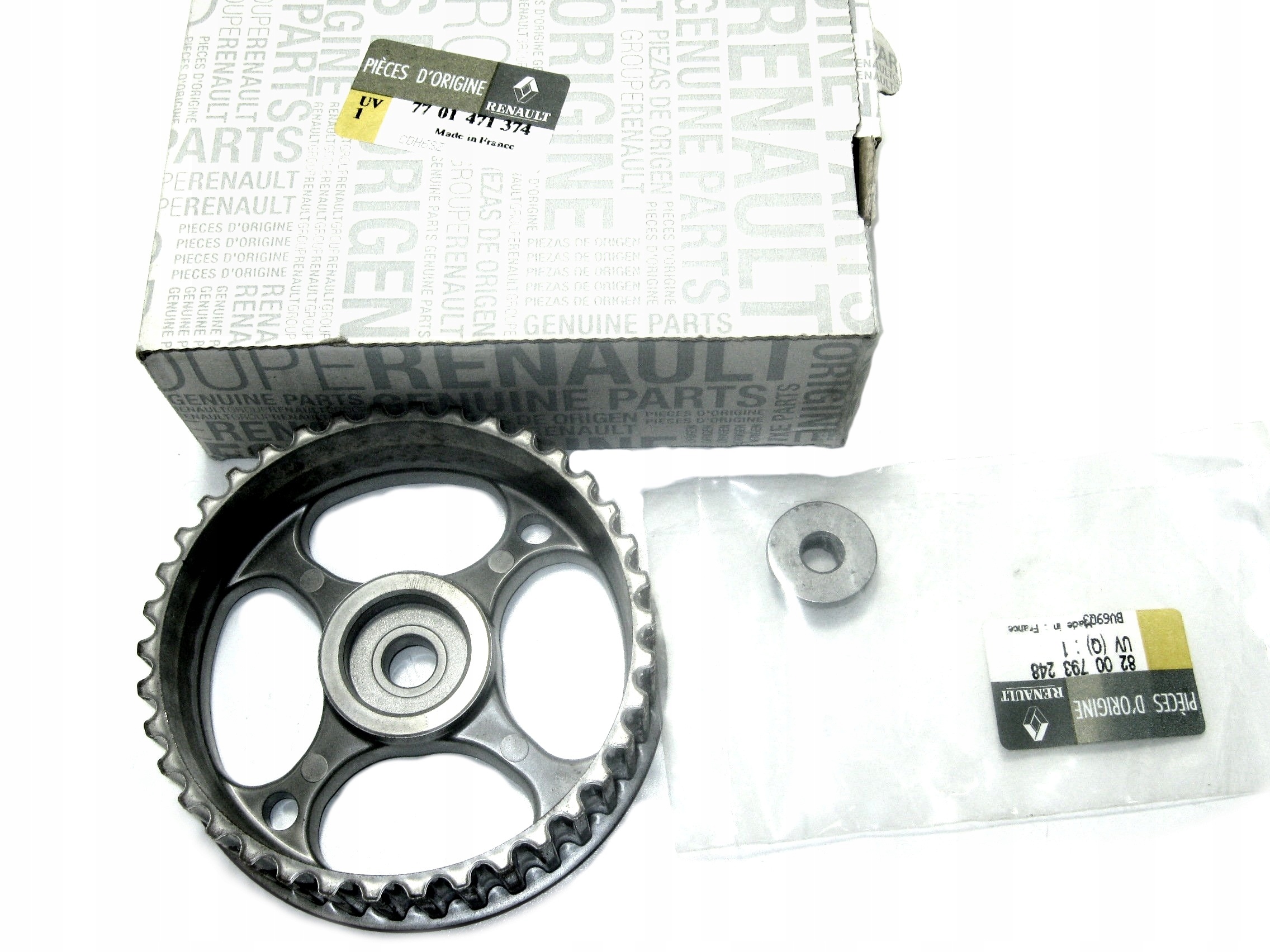 7701471374 1302400QAA - КОЛЕСО РОЗПОДІЛЬНОГО ВАЛУ 1.4 1.6 16V MEGANE II SCENIC 2