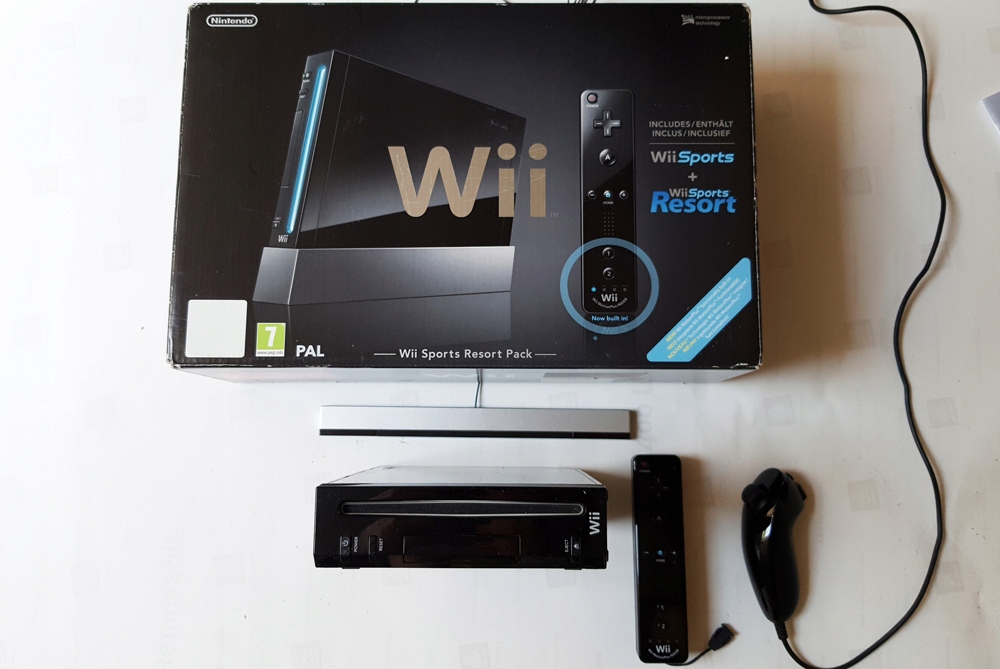 Konsola Nintendo Wii czarna