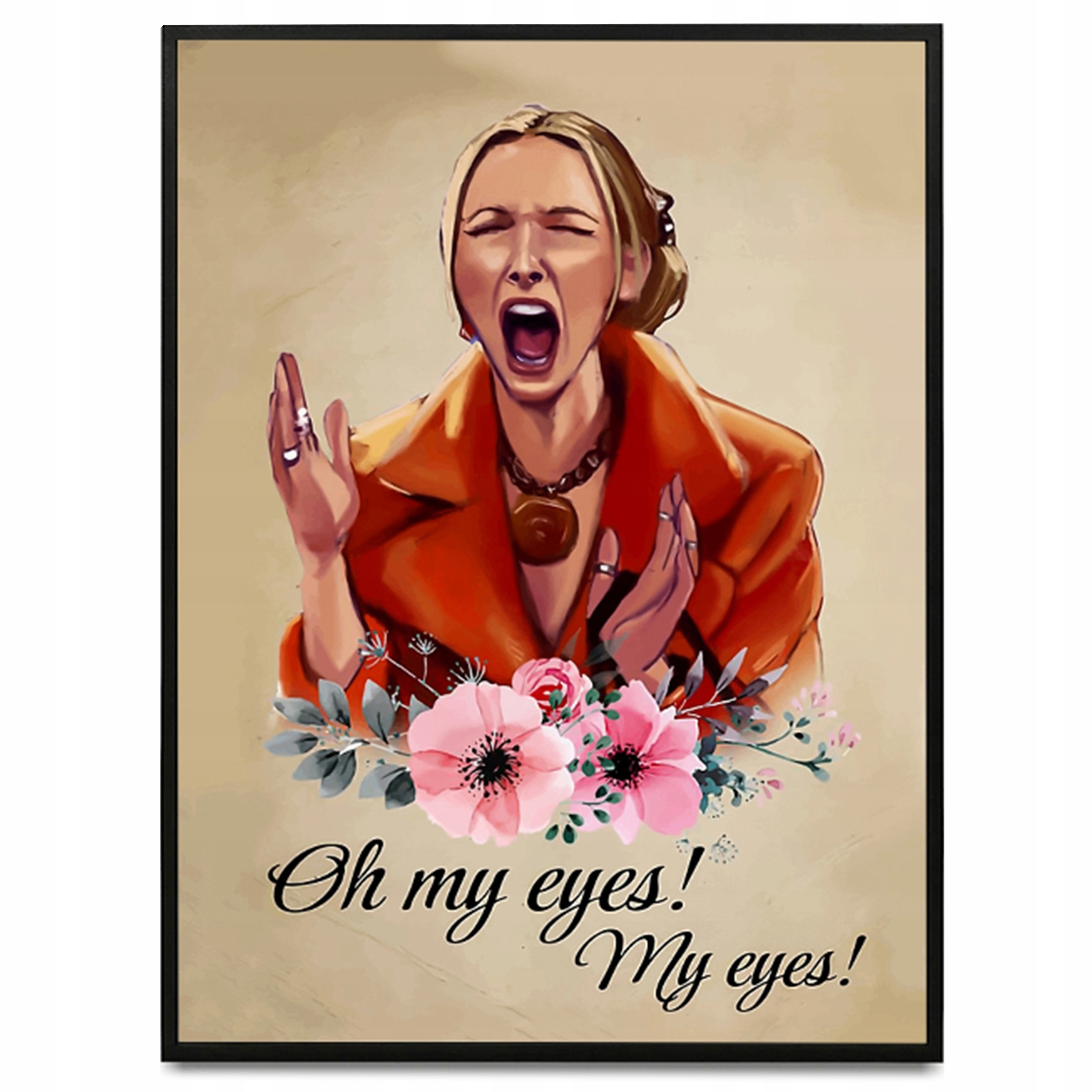 Plakat : FRIENDS - Phoebe oh my eyes - A2