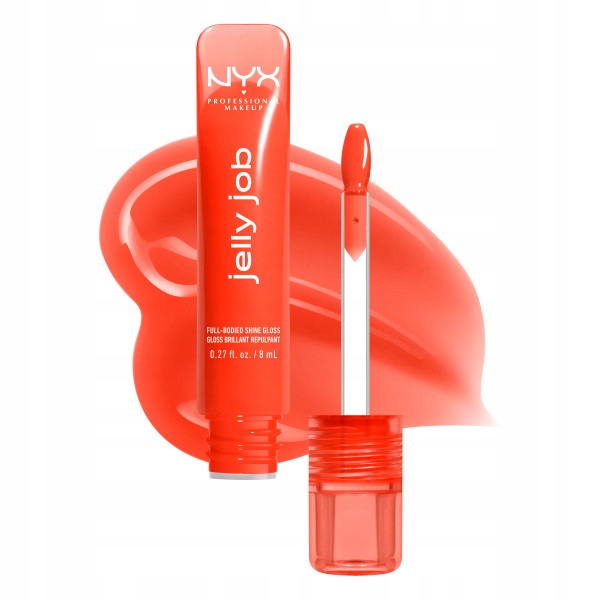 NYX Professional Makeup Jelly Job Błyszczyk do Ust 13 Orange Ya Jelly