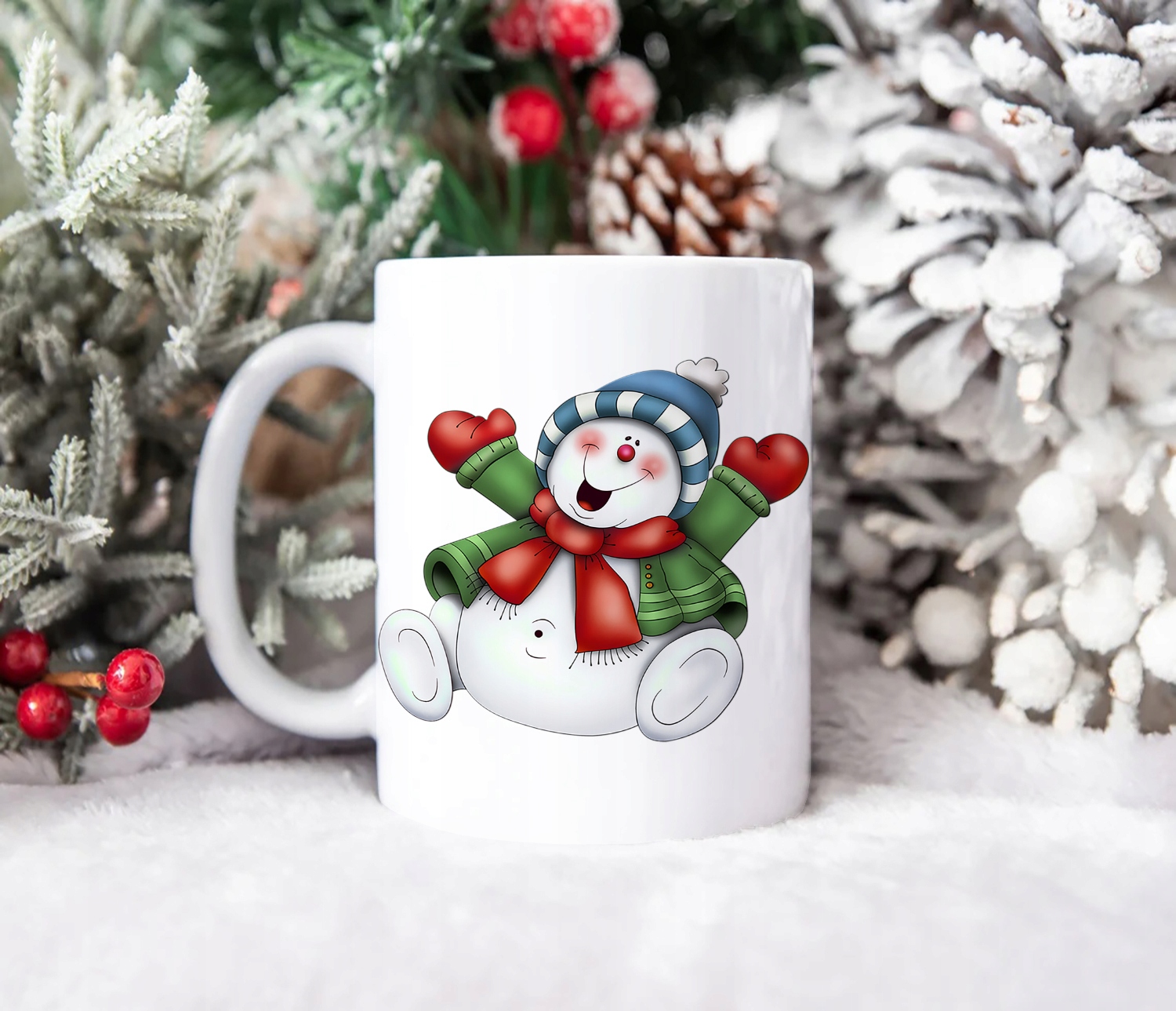 SUPER ŚWIĄTECZNY KUBEK PREZENT 330ml BAŁWAN Rodzaj kubek