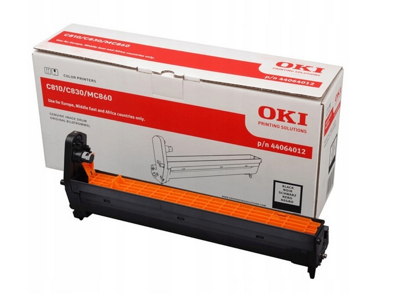 Originální bubnový modul Black Oki C801, C810, MC851, MC860 (44064012)