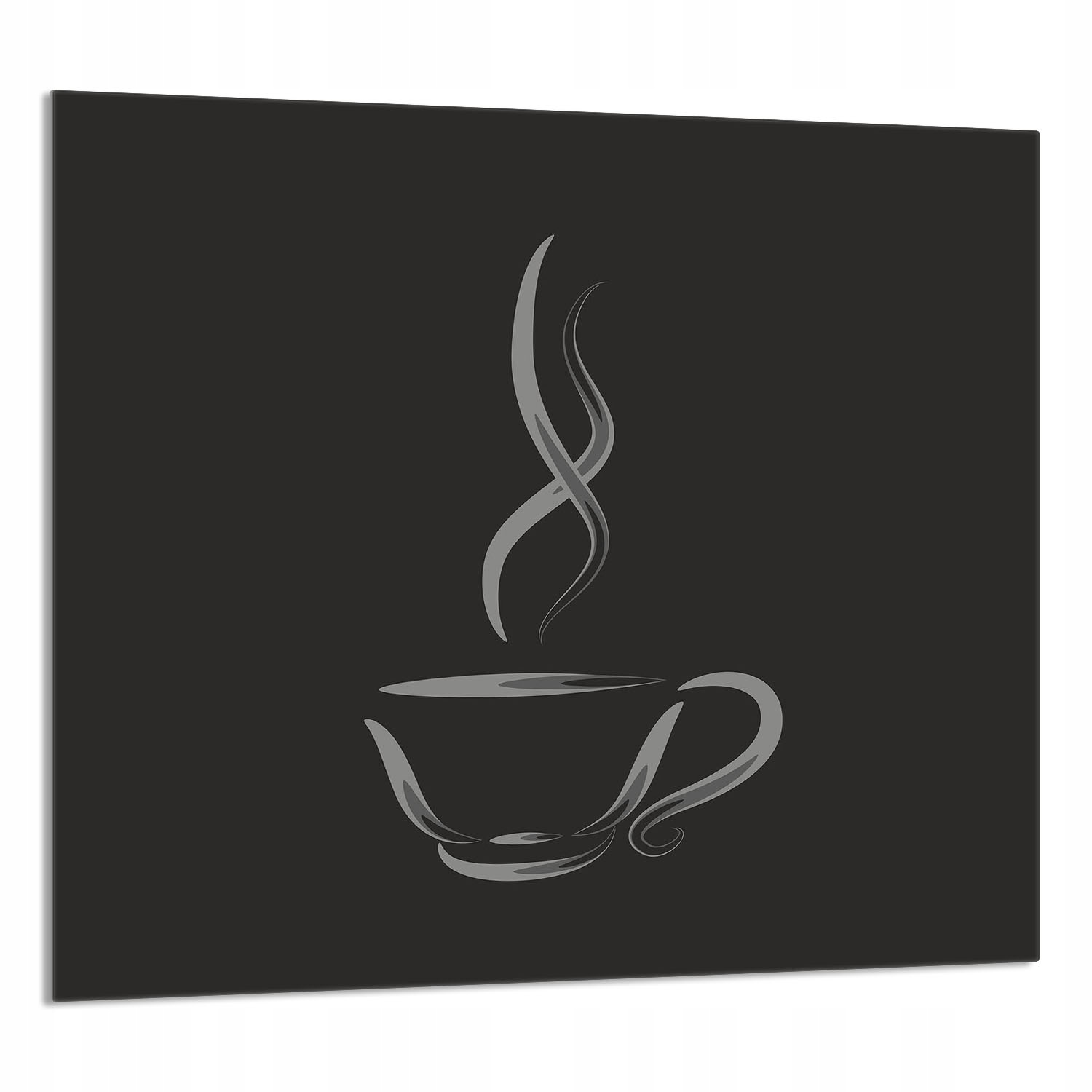 Skleněný Panel Do Kuchyně 65x60 Káva Tvrzené Sklo