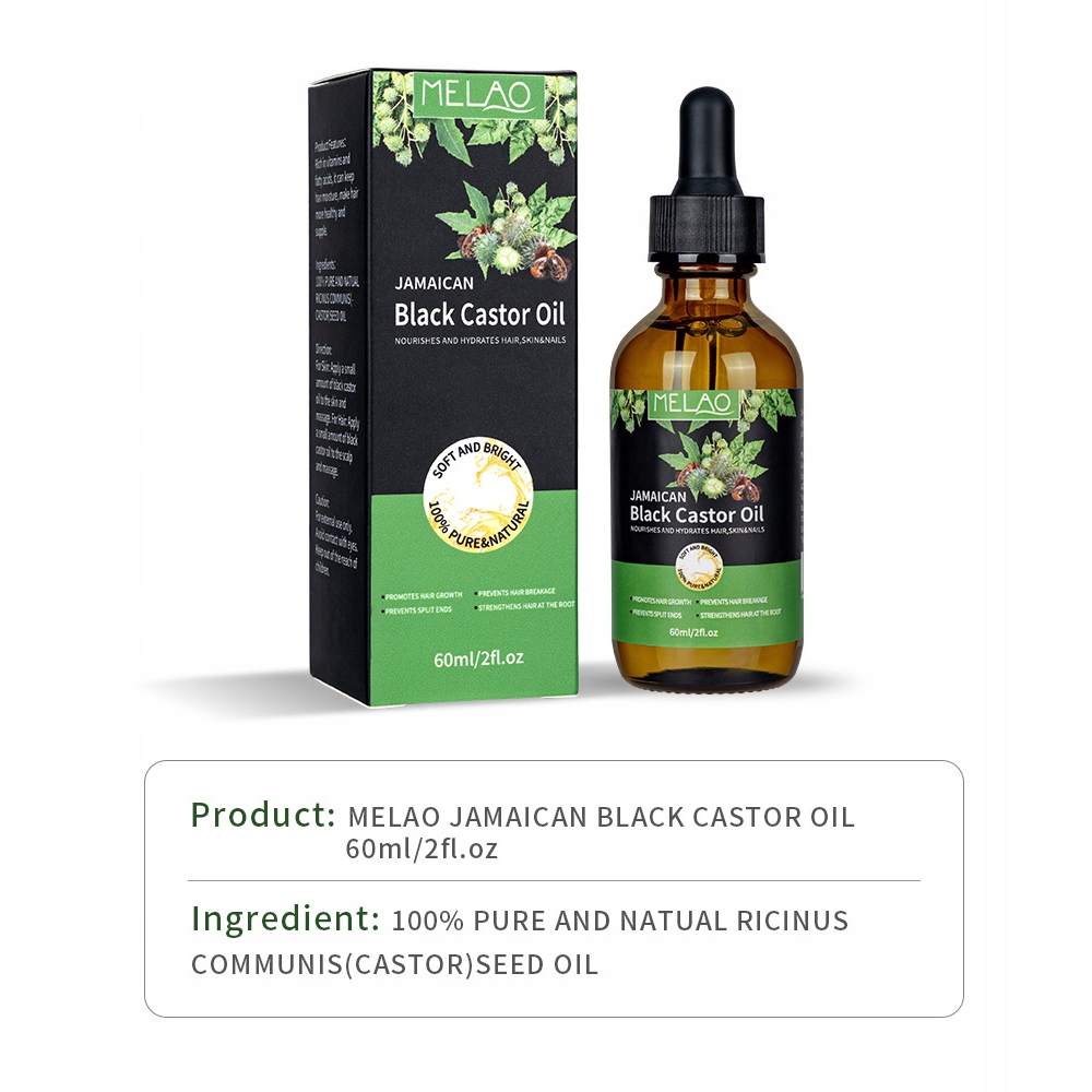 Olejek RYCYNOWY 60ml Do Paznokci, Skóry I Włosów Typ olejek