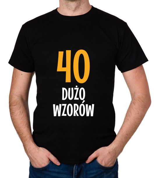 

koszulka 40 Urodziny Pomysł Na 40-STE Lat