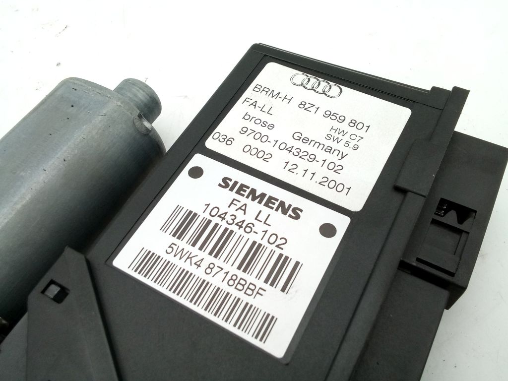 Audi A2 module mini motor windows left front front 8Z1959801 EU