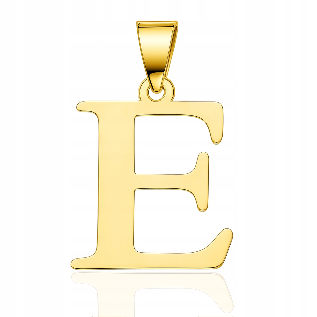 Zlatý Přívěsek 585 Písmenko E 25 mm