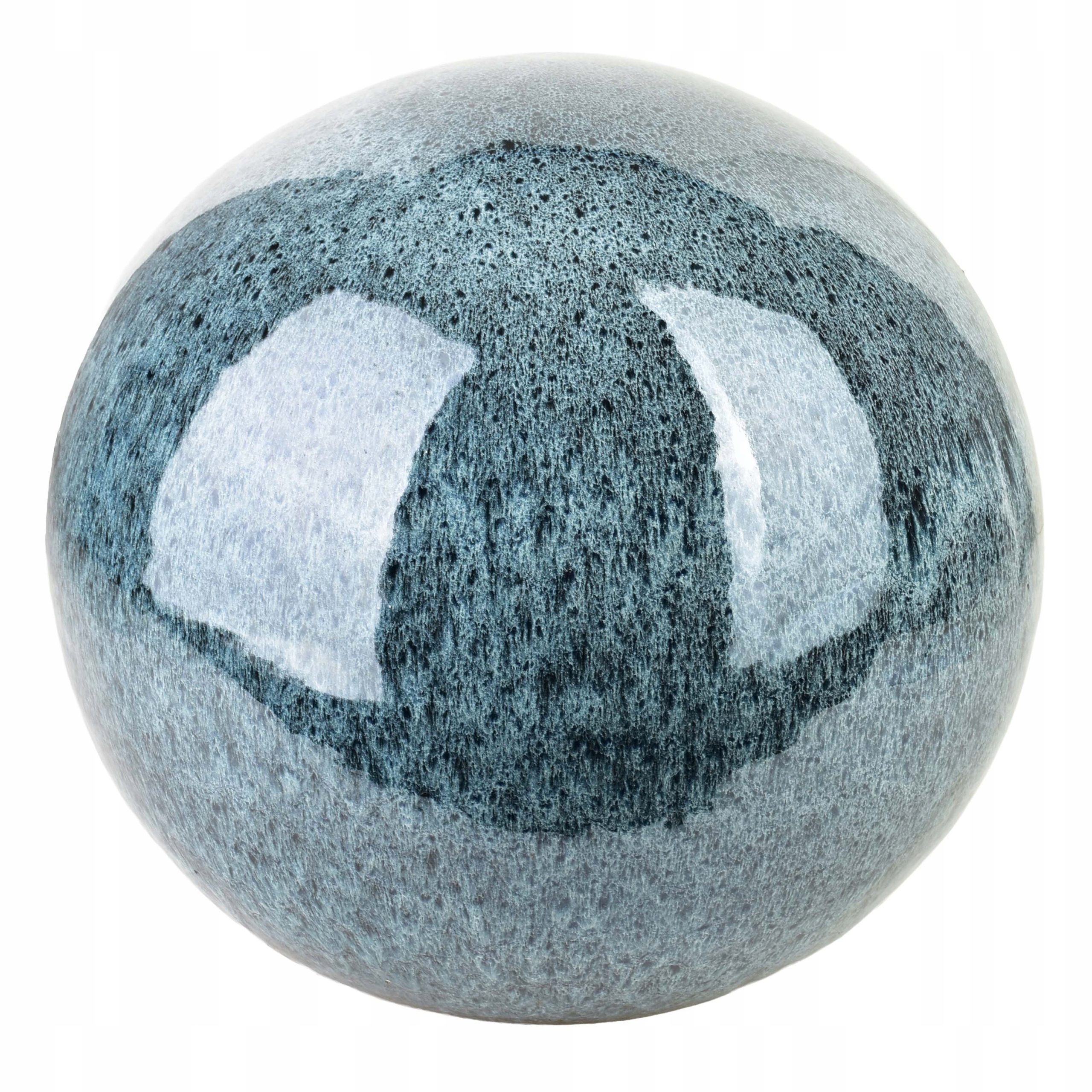 Dekorativní keramická koule Saggio Saphire 40 cm modrá