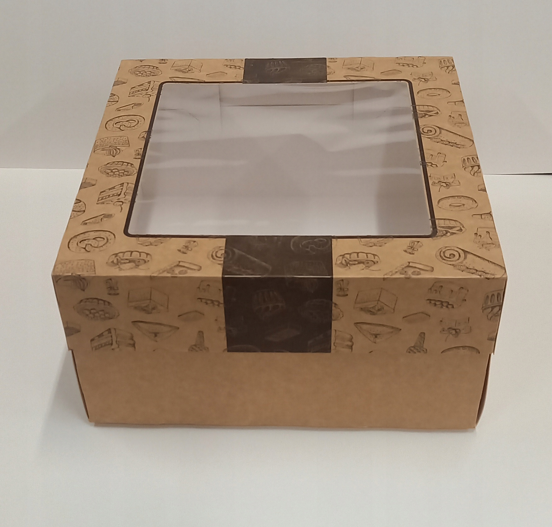 PUDEŁKO KARTON NA TORT 26x26x15 cm