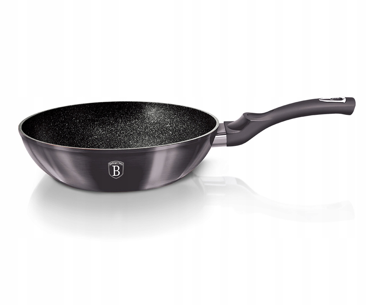 Granitový Wok 28 cm Berlinger Haus BH-6900 Carbon Pro