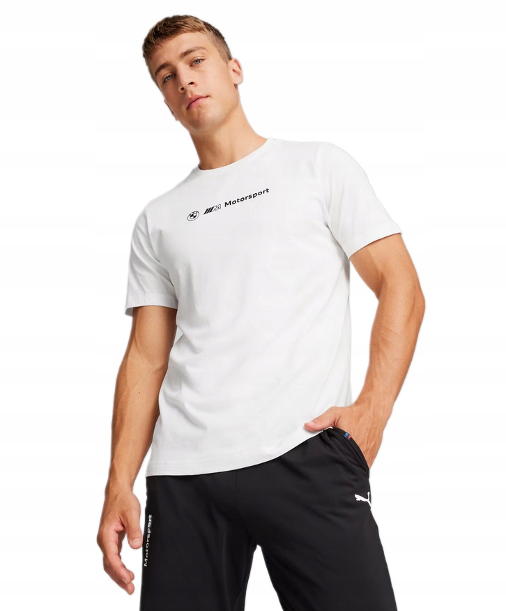 Tričko Puma Bmw Mms s grafickým logem Mpower!, velikost L