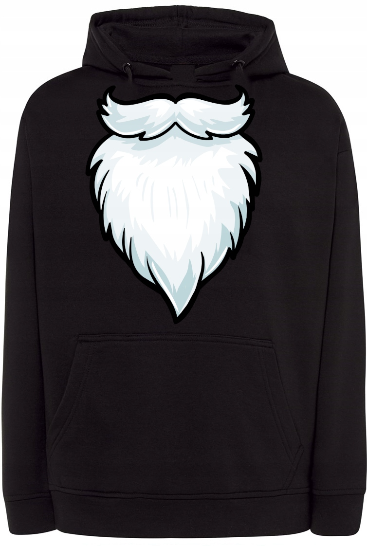 Pánská mikina s potiskem Mikulášovy vousy vel. 3XL
