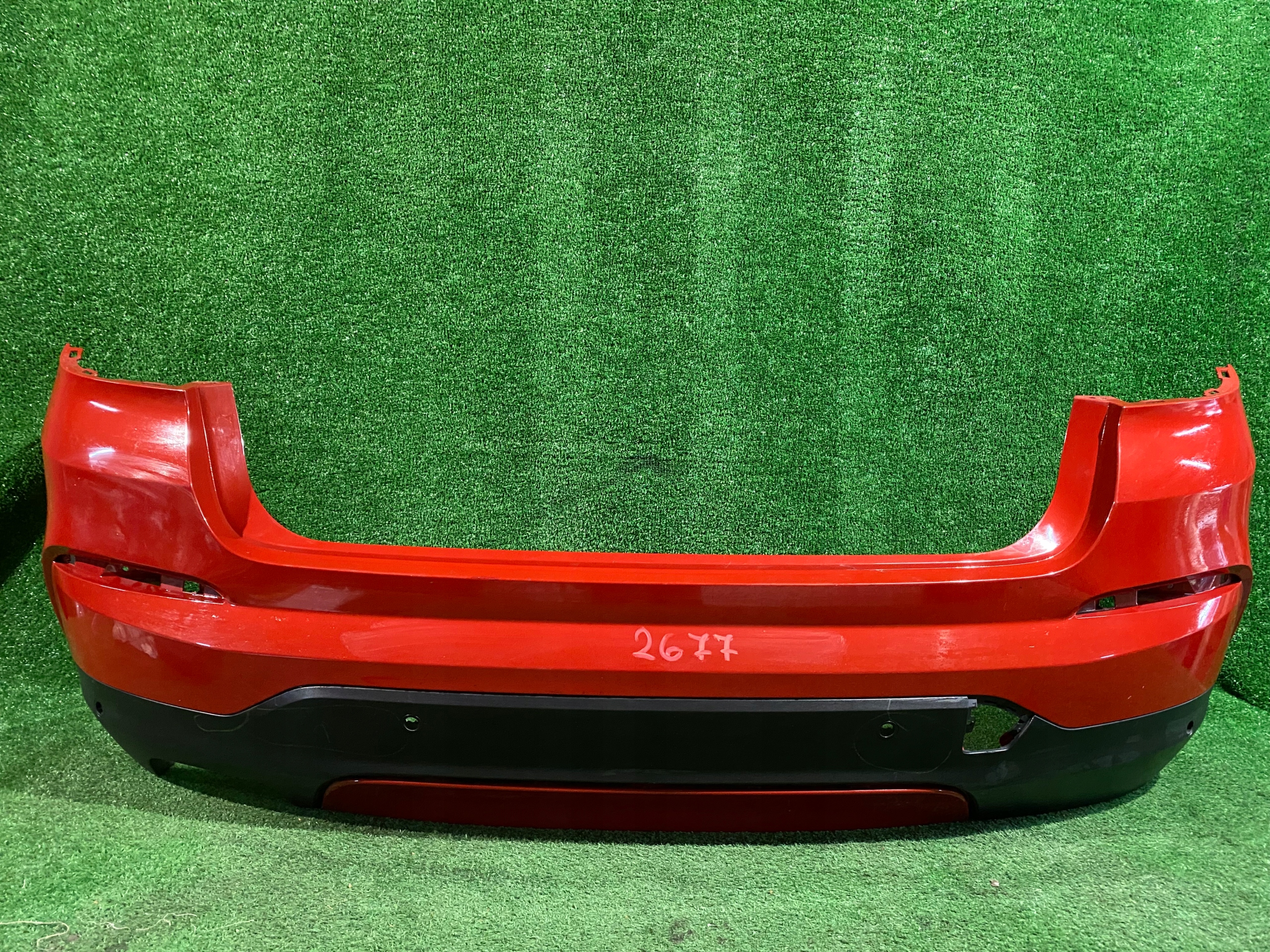 bumper rear rear part BMW X4 F26