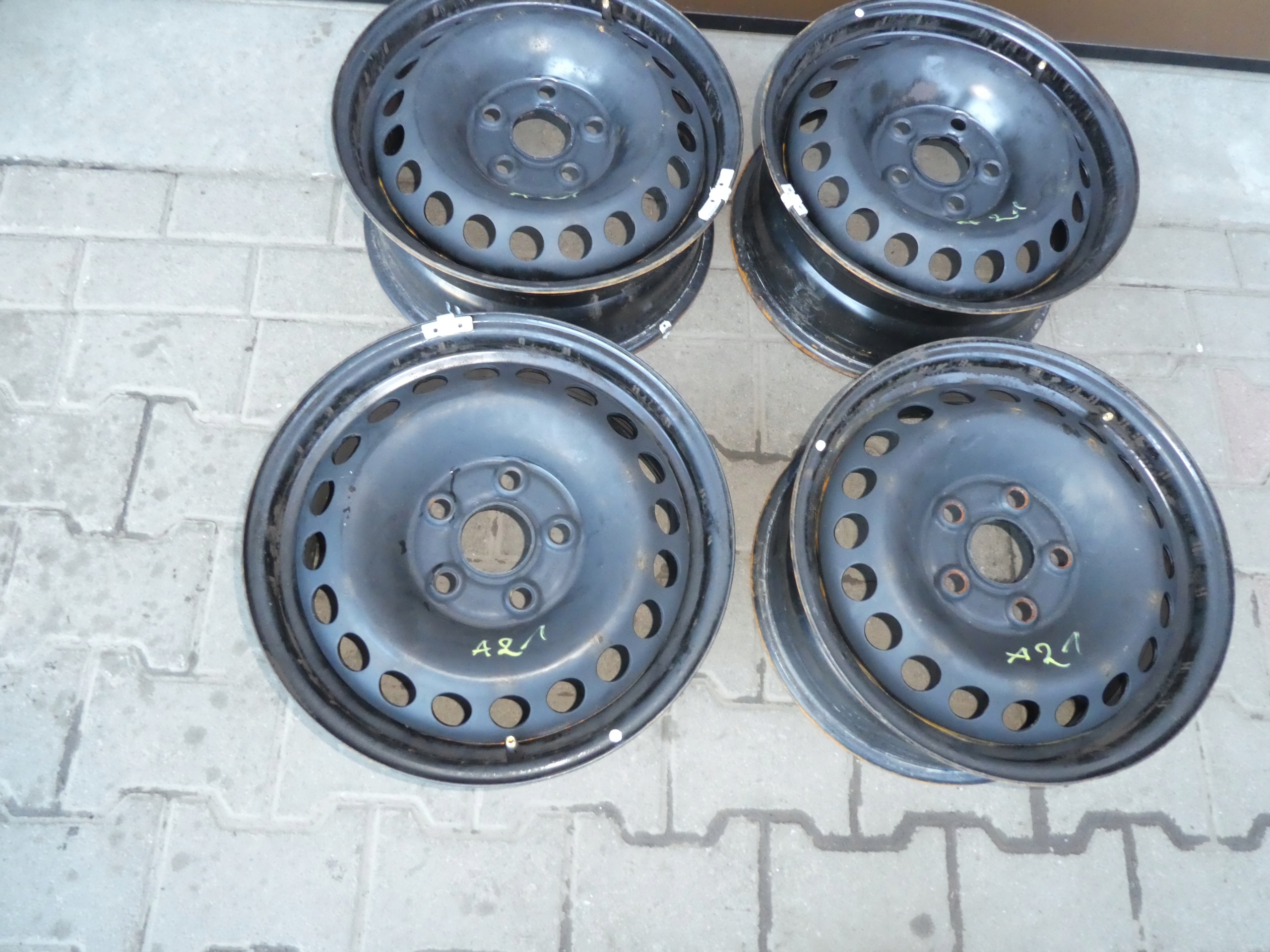 VW T5 CERCHI FERRO 7H0601027D 6.5JX16 ET51