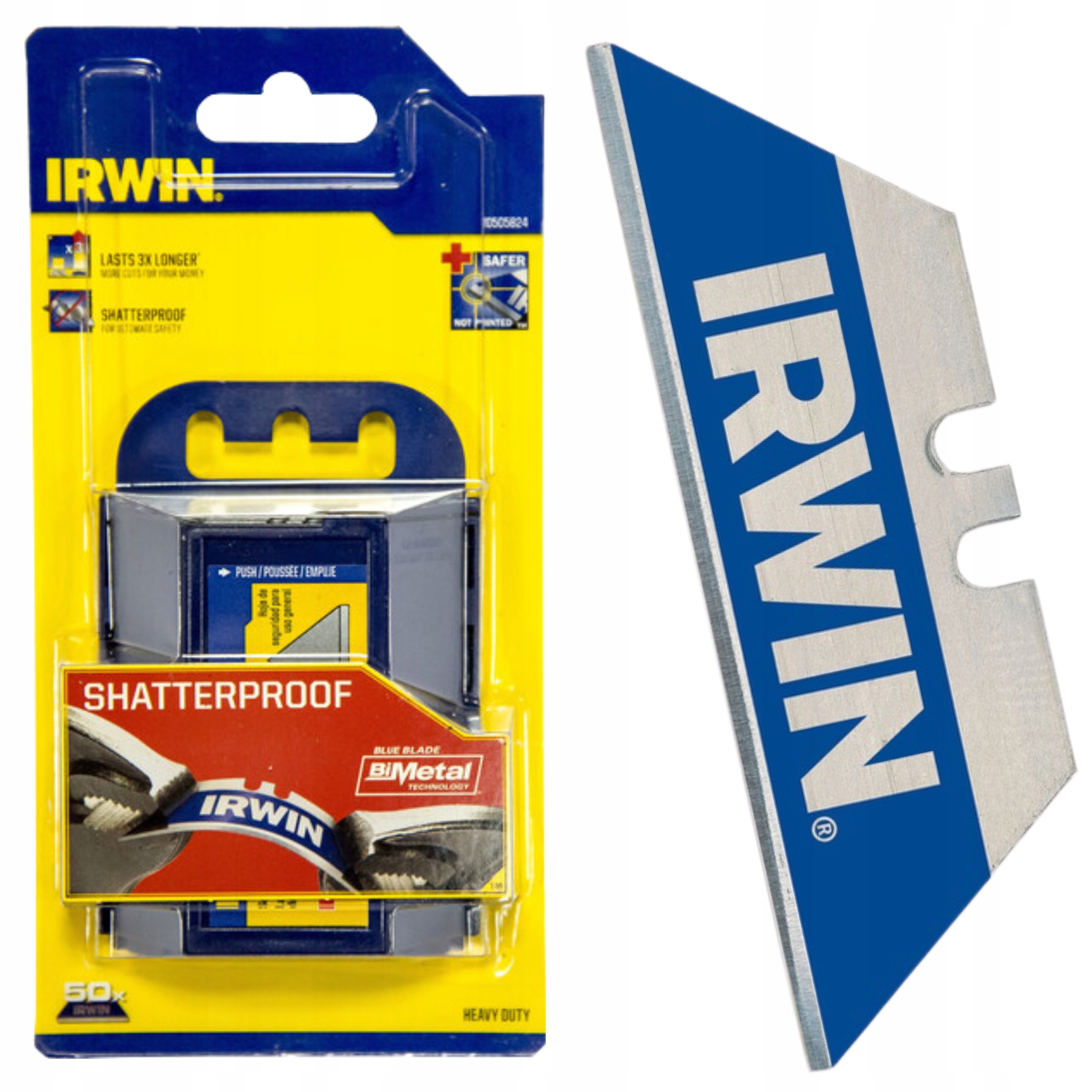 Irwin 10505824 Trapézová Čepel Bi-metal 50 Ks.