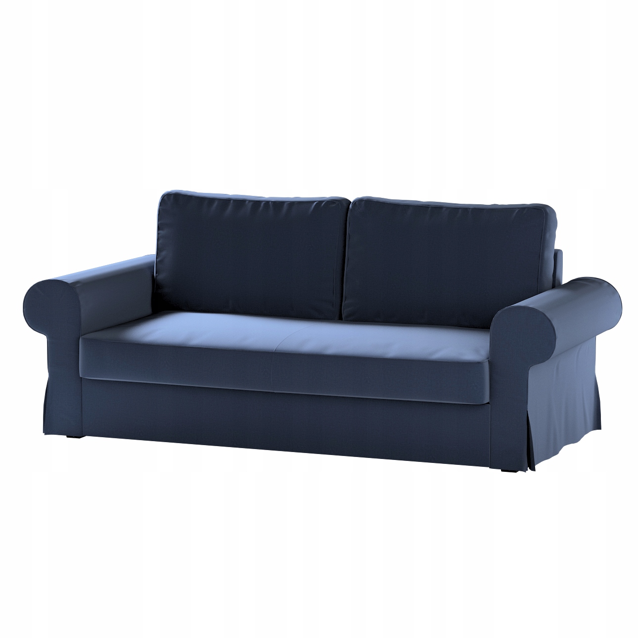 Potah na rozkládací pohovku Backabro 3-místný Ikea modrý