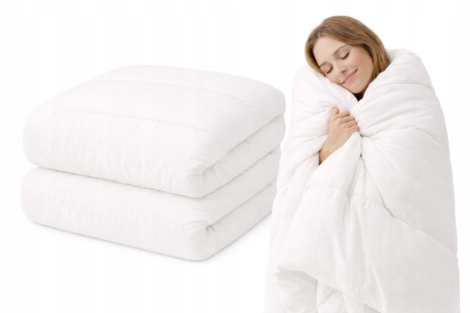 Přikrývka 160x200 celoroční antialergická, teplá, nadýchaná, polská kvalita