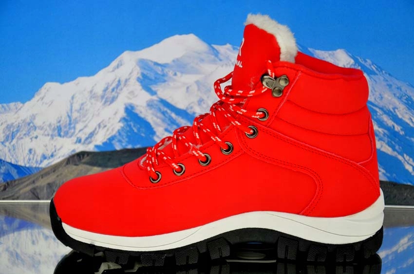 BUTY ZIMOWE OCIEPLANE OUTDOOR SPORTOWE SHOES ORGINAŁ TREXX SNEAKERSY ŚNIEG Rozmiar 38