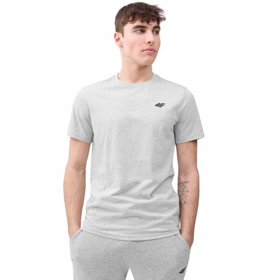 ZESTAW KOSZULKA MĘSKA SPORTOWA 4F T-SHIRT BLUZKA NA CO DZIEŃ Marka 4F