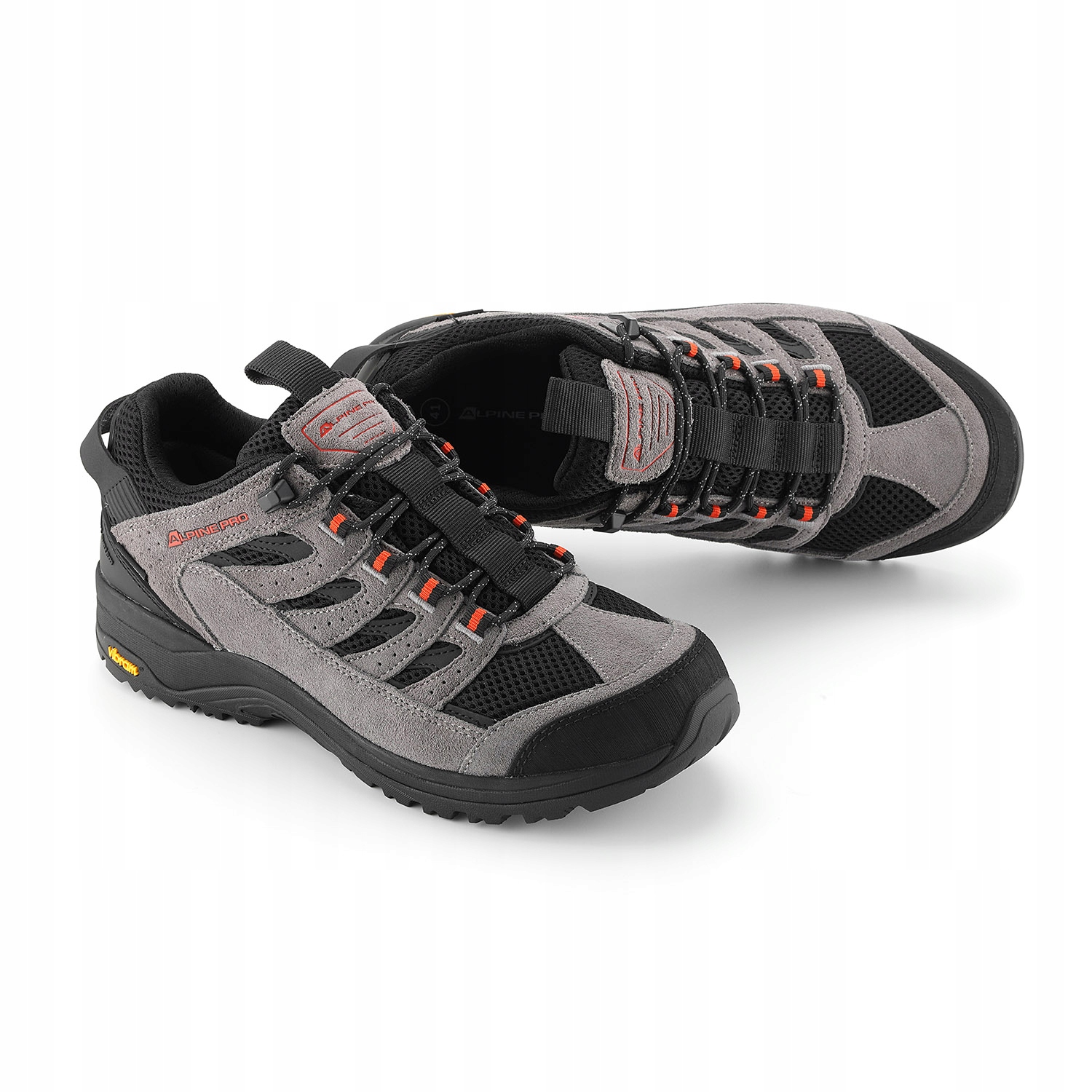 Niskie buty turystyczne Alpine Pro Rodane Vibram k.pomarańczowy r.40
