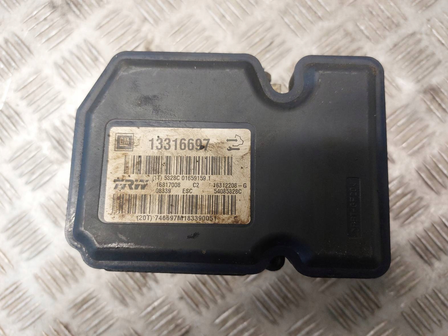 pump control unit ABS OPEL INSIGNIA A 2.0 CDTI 13316697