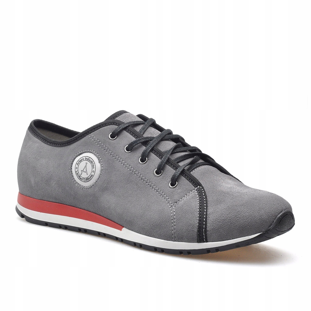 Polobotky Arturo 1351/12/W-25 Šedé nubukové 40