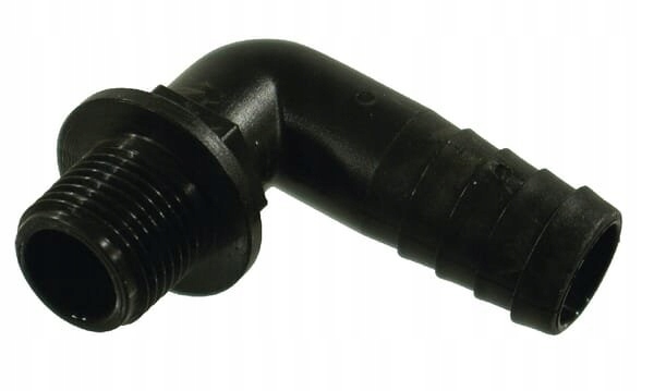 

Przyłącze węża 90° gwint zew. Arag, 13mm 3/8