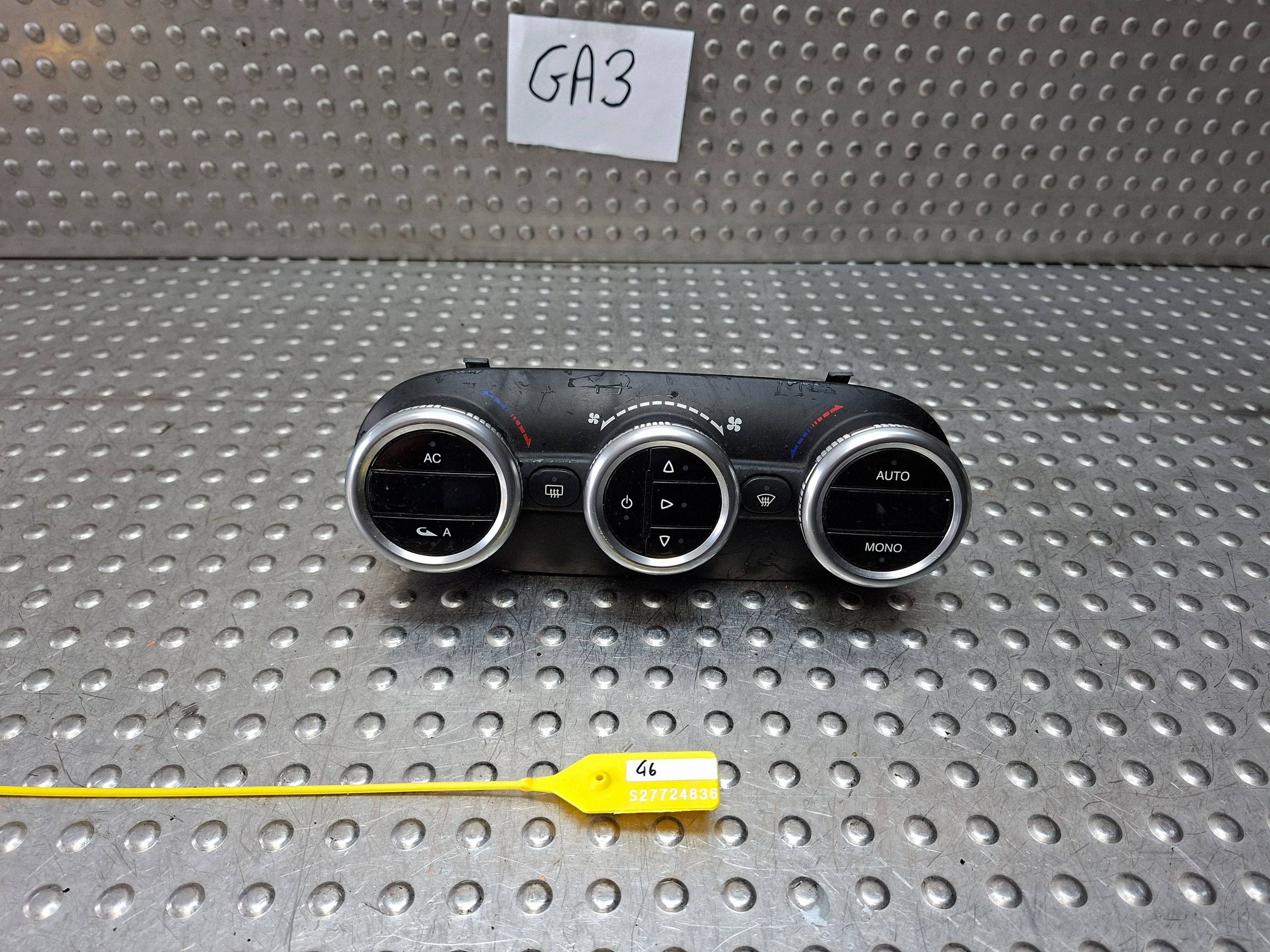 Unite commande clima ALFA ROMEO GIULIETTA 10- 156091524