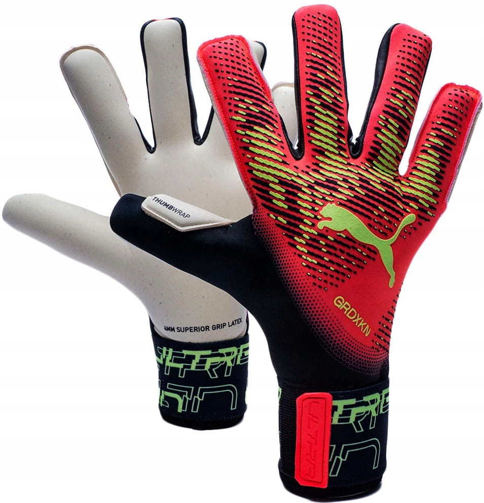 Rękawice Bramkarskie Piłkarskie Puma Ultra Grip 1 Hybrid Meczowe 4mm