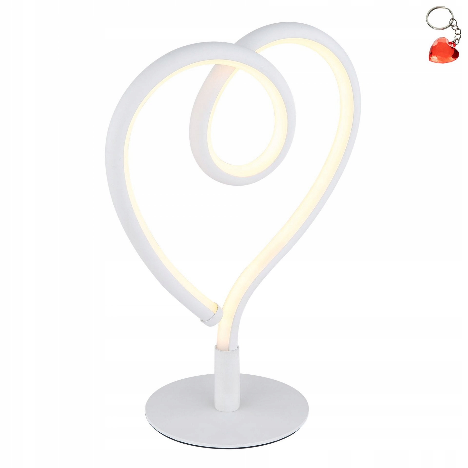 Dekorativní stolní lampa srdce Led 6W Amore 28054W Globo