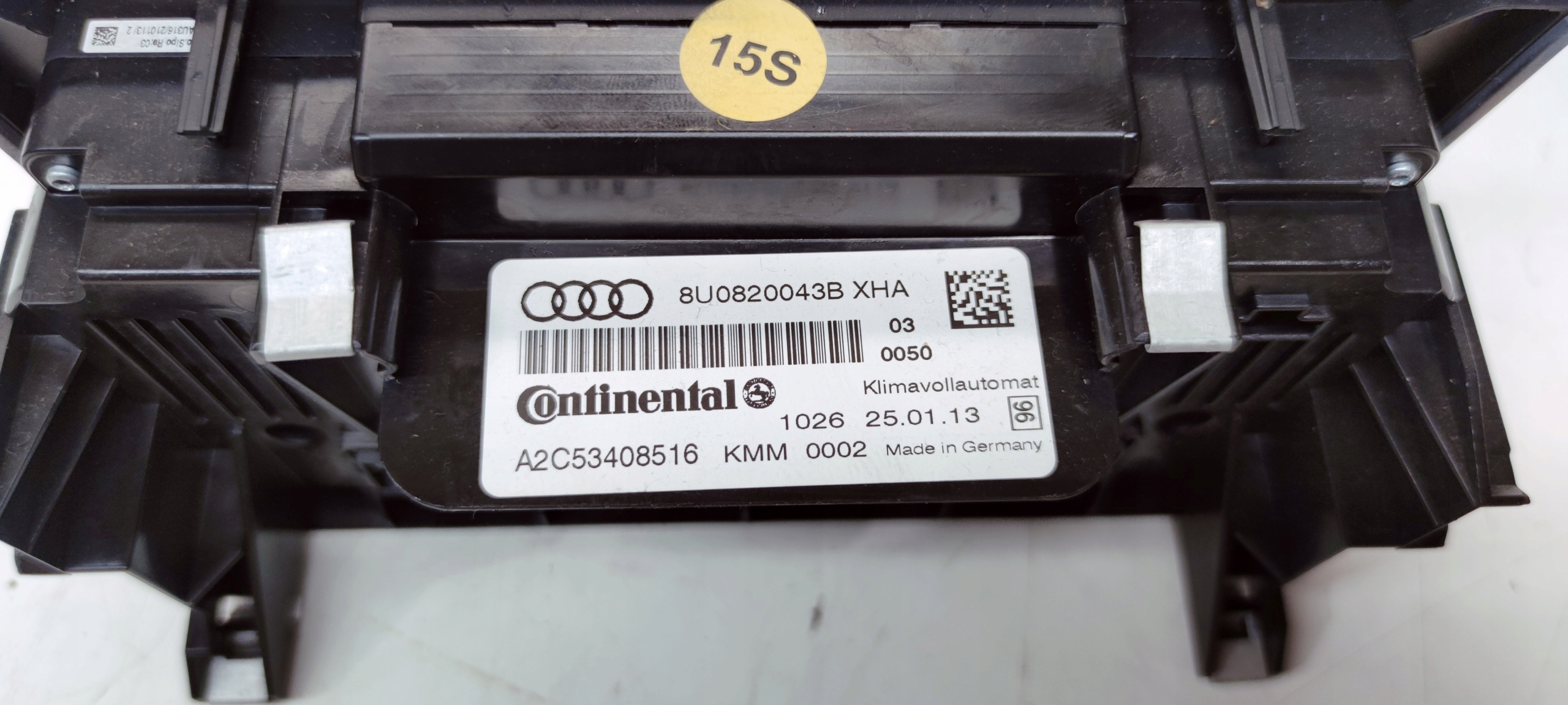 UNITE COMMANDE CLIMA DE CHAUFFAGE KLIMATRONIK AUDI Q3 8U 8U0820043B