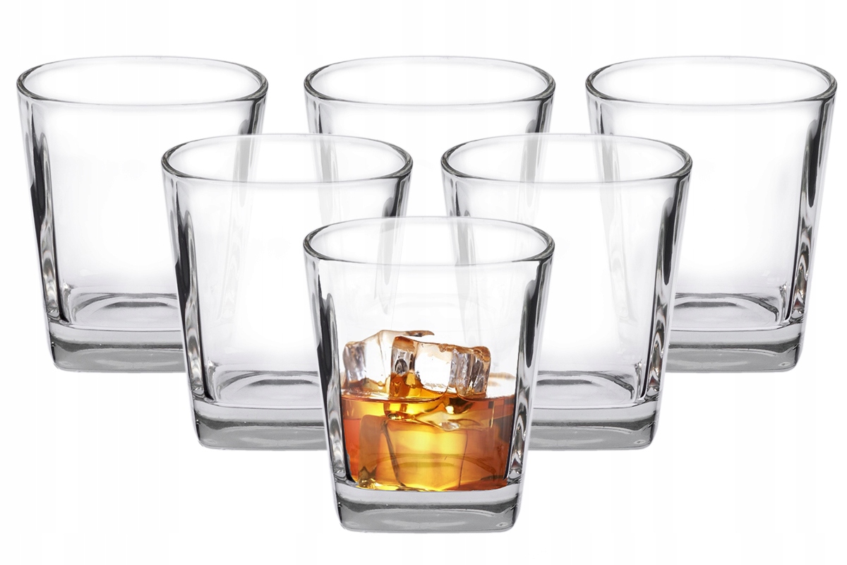 

6x Szklanka 250ml do whisky soków deserów 7902