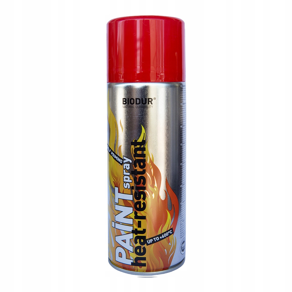 

Emalia Żaroodporna Czerwona Spray 600 st.C 400ml