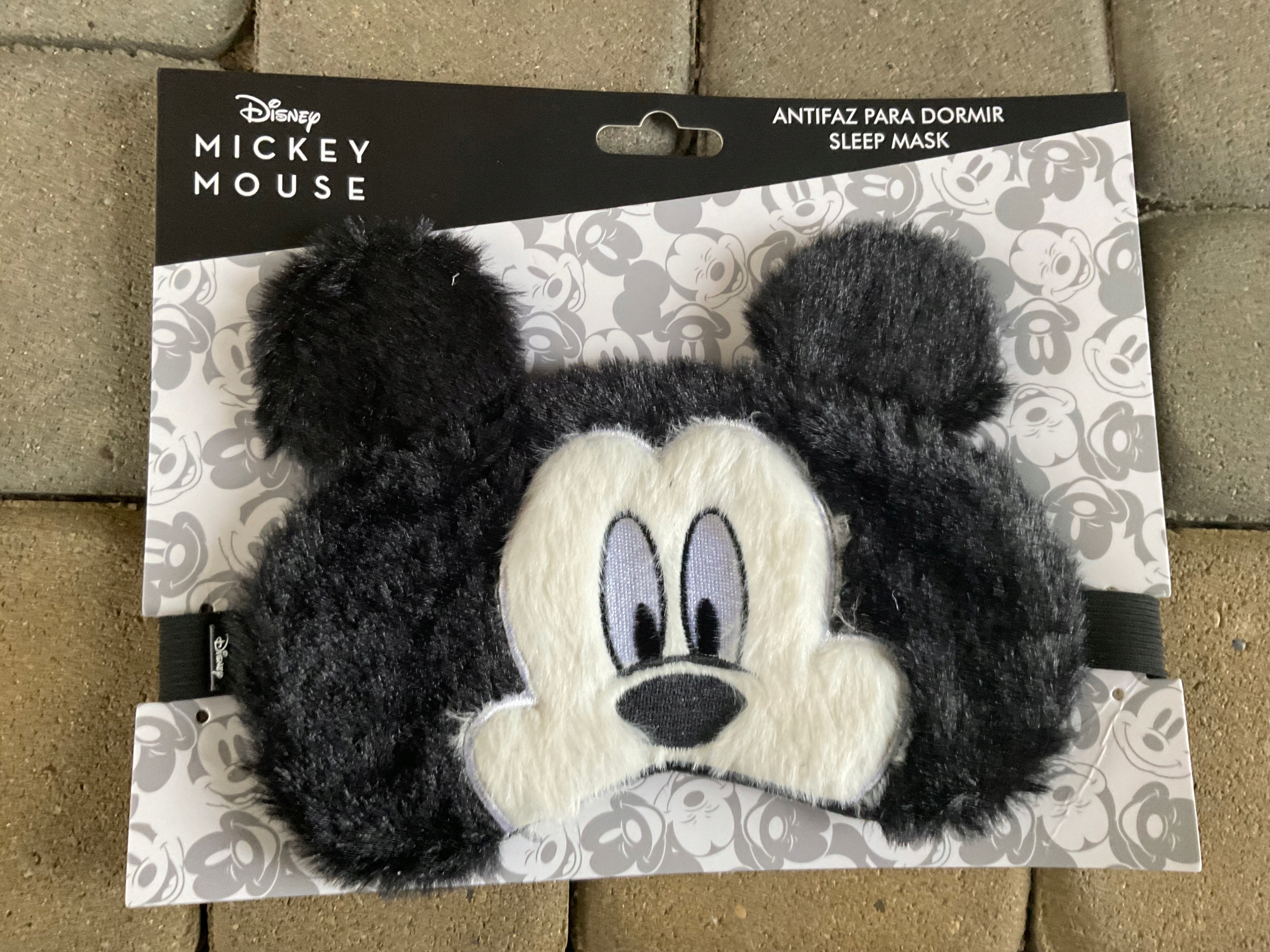 OPASKA NA OCZY MASKA DO SPANIA SNU RELAKSU MYSZKA MICKEY MOUSE PLUSZ OLDMAN Marka Oldman