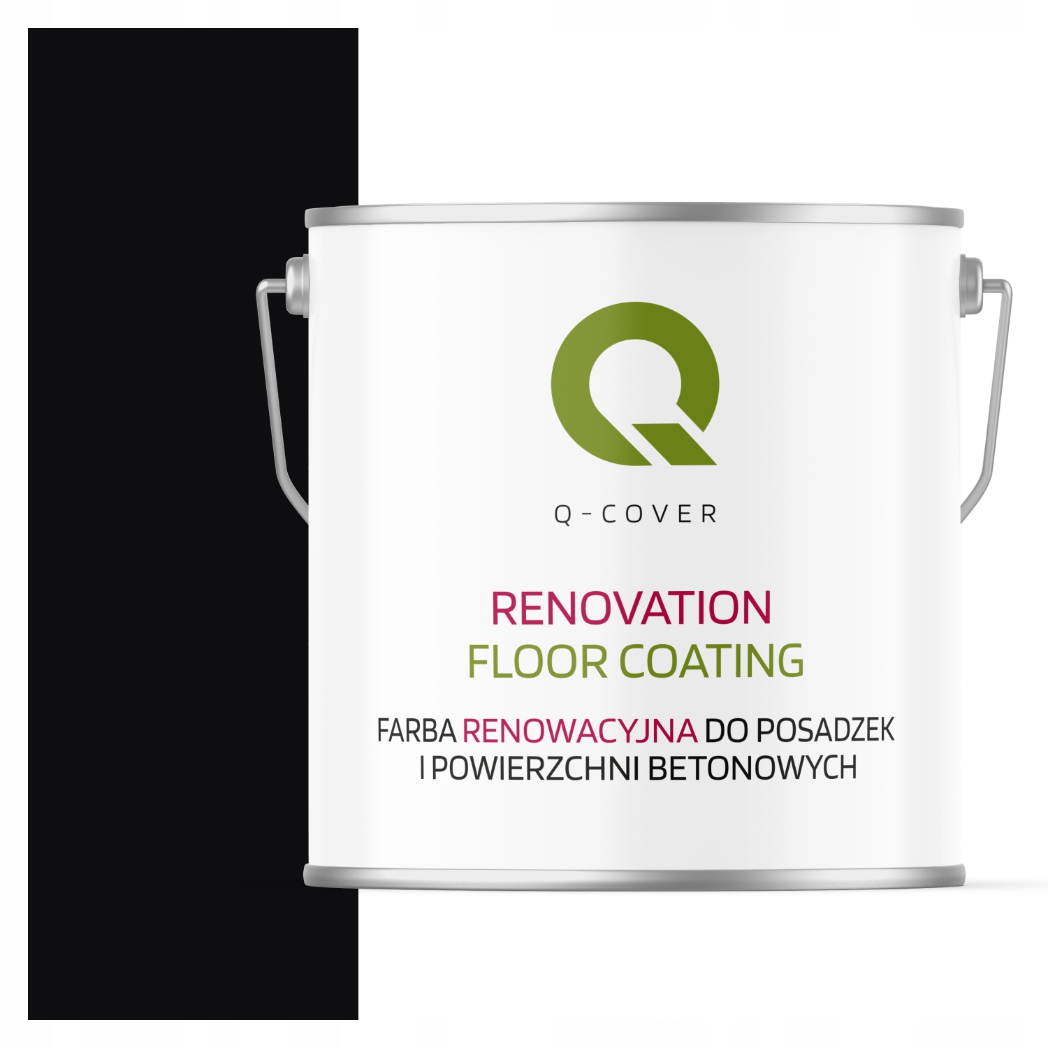 Farba Na Renováciu Betónových Podláh Čierna Ral 9005 Lesk 5L