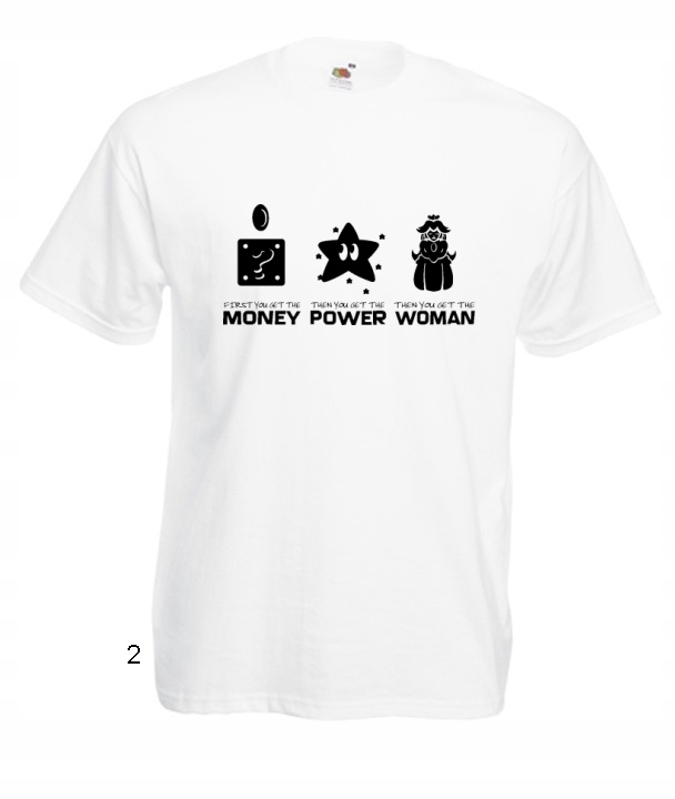 

Koszulki Wzory Super Mario Bros Nintendo Muchomor