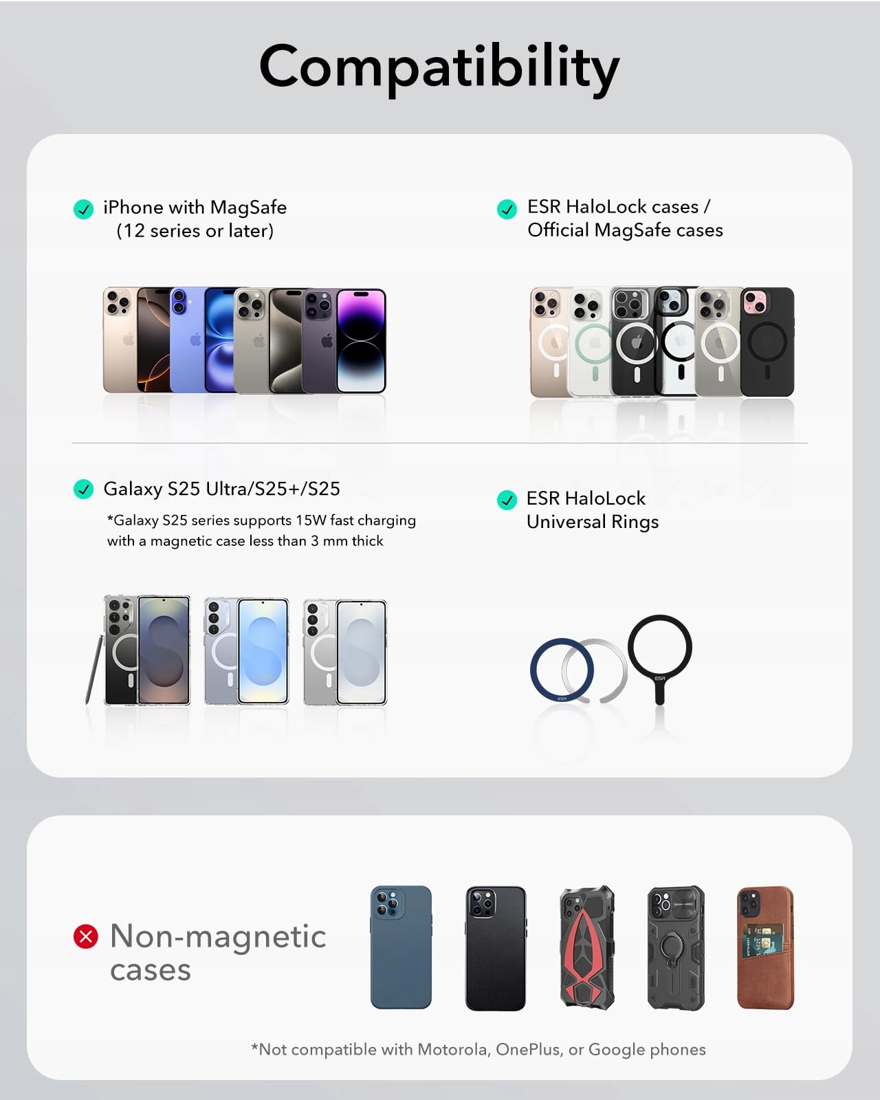ESR MagSafe Ładowarka Samochodowa 15W Qi2 z CryoBoost Chłodzenie iPhone — miniatura 8
